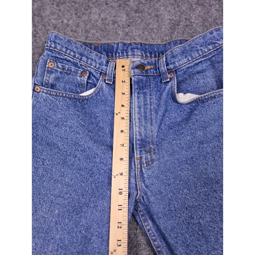 Vintage Levi's 505 Regular Fit Jeans Mens W32 L36 Blue Made in USA 90s Denim - Picture 8 of 13